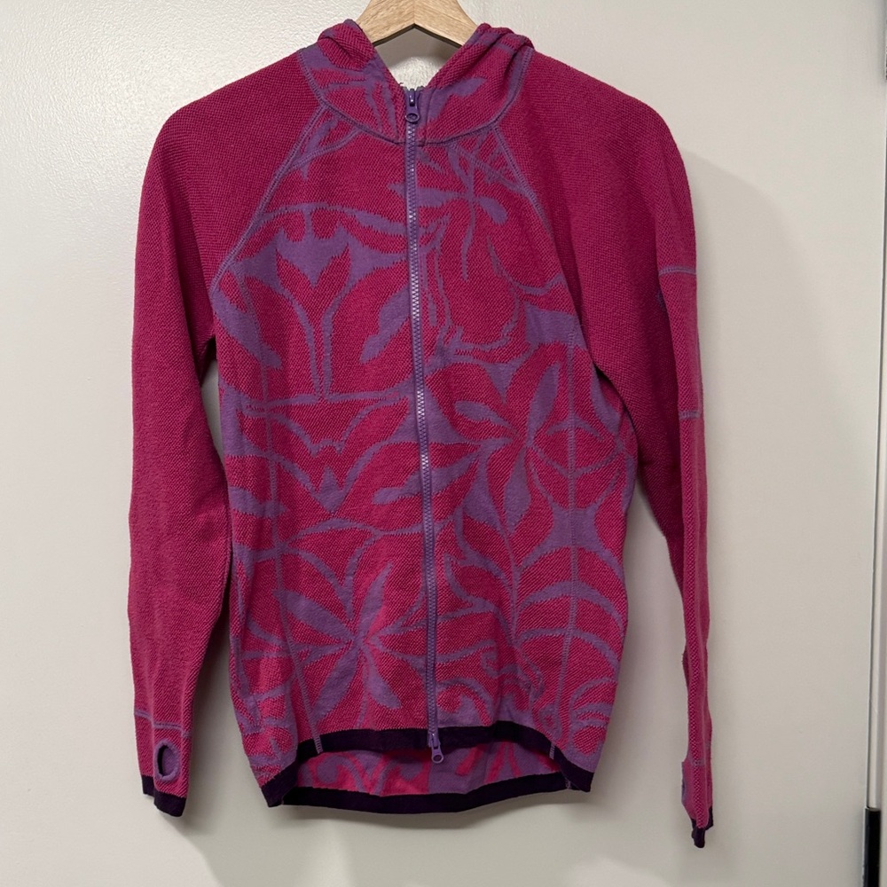 Title Nine Pink and Purple Knit Sweater